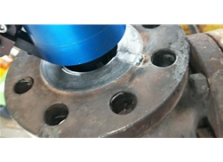 手動(dòng)法蘭端面加工機